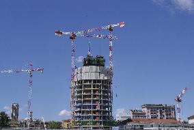 Work progresses on the Olympic Village - Milan