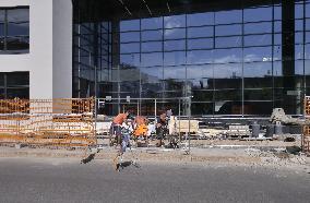 Work progresses on the Olympic Village - Milan