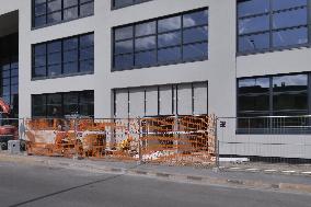 Work progresses on the Olympic Village - Milan
