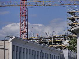 Work progresses on the Olympic Village - Milan