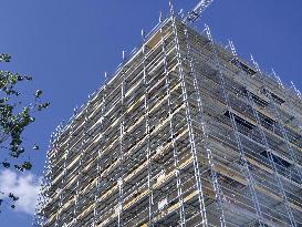Work progresses on the Olympic Village - Milan