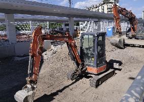 Work progresses on the Olympic Village - Milan