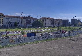 Work progresses on the Olympic Village - Milan