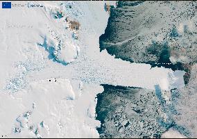 Glacial forces at the edge of Antarctica