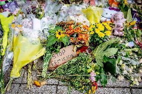 Flowers At Scene Of Feminicide - Netherlands