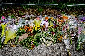 Flowers At Scene Of Feminicide - Netherlands