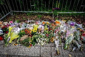 Flowers At Scene Of Feminicide - Netherlands