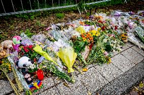 Flowers At Scene Of Feminicide - Netherlands