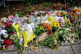 Flowers At Scene Of Feminicide - Netherlands