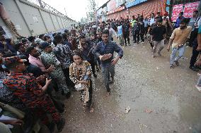 Aftermath Of Air Force Crash - Dhaka