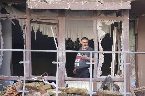 Aftermath Of Russian Attack - Kyiv