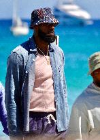 Lebron James Spotted At Club 55 - Saint Tropez
