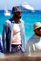 Lebron James Spotted At Club 55 - Saint Tropez