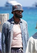 Lebron James Spotted At Club 55 - Saint Tropez