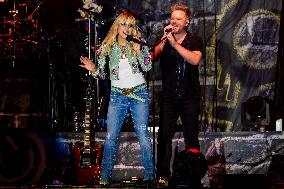 Anastacia Performs Live Concert - Italy