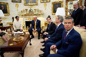 Donald Trump Meets Ferdinand Marcos Jr - Washington