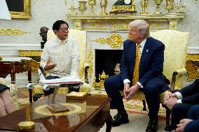 Donald Trump Meets Ferdinand Marcos Jr - Washington