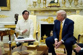 Donald Trump Meets Ferdinand Marcos Jr - Washington