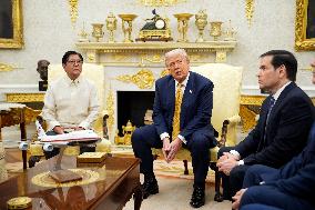 Donald Trump Meets Ferdinand Marcos Jr - Washington