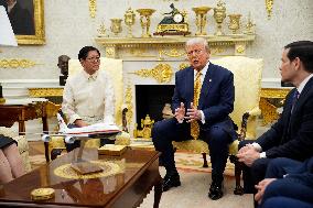 Donald Trump Meets Ferdinand Marcos Jr - Washington