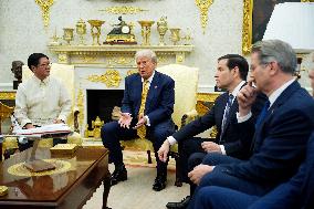 Donald Trump Meets Ferdinand Marcos Jr - Washington