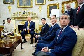 Donald Trump Meets Ferdinand Marcos Jr - Washington