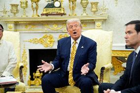 Donald Trump Meets Ferdinand Marcos Jr - Washington