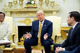 Donald Trump Meets Ferdinand Marcos Jr - Washington