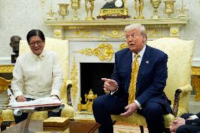 Donald Trump Meets Ferdinand Marcos Jr - Washington