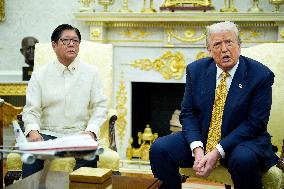 Donald Trump Meets Ferdinand Marcos Jr - Washington