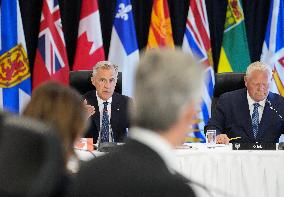 PM Mark Carney Addresses Premiers At Summer Meetings - Canada