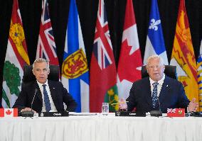 PM Mark Carney Addresses Premiers At Summer Meetings - Canada