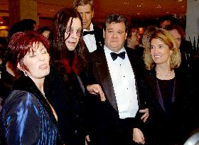 Ozzy and Sharon Osborne at 2002 WHCA Dinner