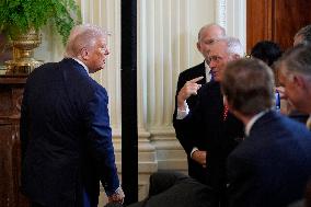 Donald Trump with Republics of Congress - Washington