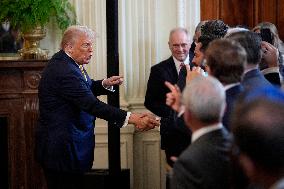 Donald Trump with Republics of Congress - Washington