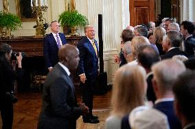 Donald Trump with Republics of Congress - Washington