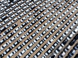 China Lianyungang Port Export Vehicles