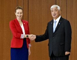 EU foreign policy chief in Tokyo