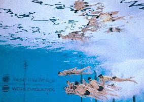 World Aquatics Championships - Team Technical Final Of Artistic Swimming - Singapore