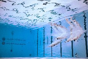 World Aquatics Championships - Team Technical Final Of Artistic Swimming - Singapore