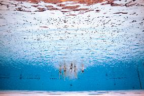 World Aquatics Championships - Team Technical Final Of Artistic Swimming - Singapore