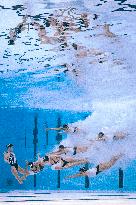 World Aquatics Championships - Team Technical Final Of Artistic Swimming - Singapore