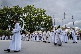 Funeral Of Cardinal Andre Vingt-Trois At Notre-Dame De Paris