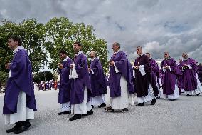 Funeral Of Cardinal Andre Vingt-Trois At Notre-Dame De Paris