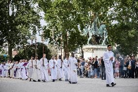 Funeral Of Cardinal Andre Vingt-Trois At Notre-Dame De Paris