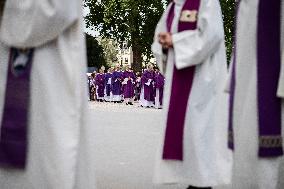 Funeral Of Cardinal Andre Vingt-Trois At Notre-Dame De Paris