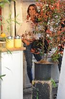 Elisabetta Canalis Filming A Commercial - Milan