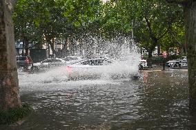 Rainstorm Hit Qingzhou