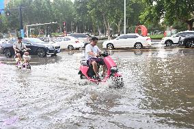 Rainstorm Hit Qingzhou