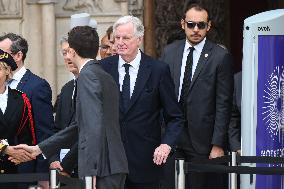 Funeral Of Cardinal Andre Vingt-Trois At Notre-Dame De Paris